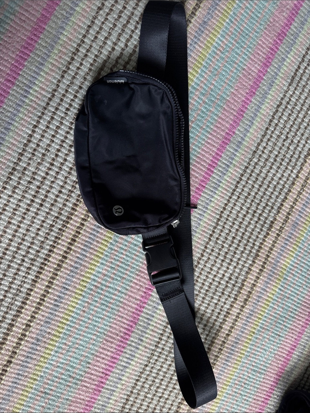 Lululemon Black Belt Bag